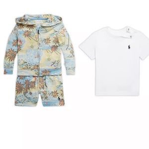 Ralph Lauren Matching Sets Polo Ralph Lauren Baby Boys 3piece